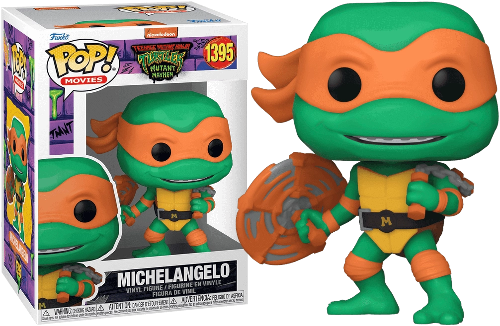 Funko Pop! Movies: Teenage Mutant Ninja Turtle - Michelangelo  for sale in Egypt from Games2Egypt