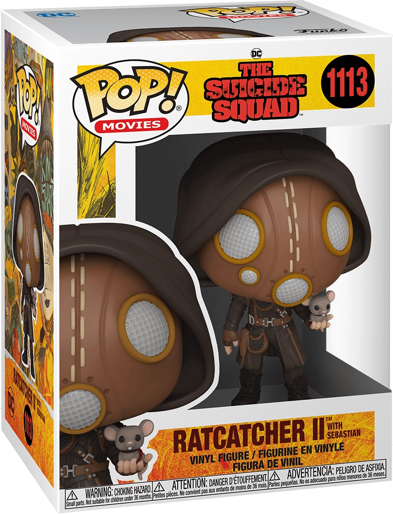 Funko Pop! The Suicide Squad - Ratcatcher II with Sebastian (1113)  for sale in Egypt from Games2Egypt