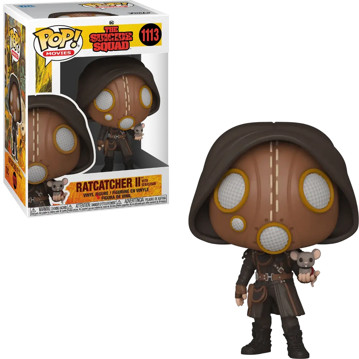 Funko Pop! The Suicide Squad - Ratcatcher II with Sebastian (1113)  for sale in Egypt from Games2Egypt