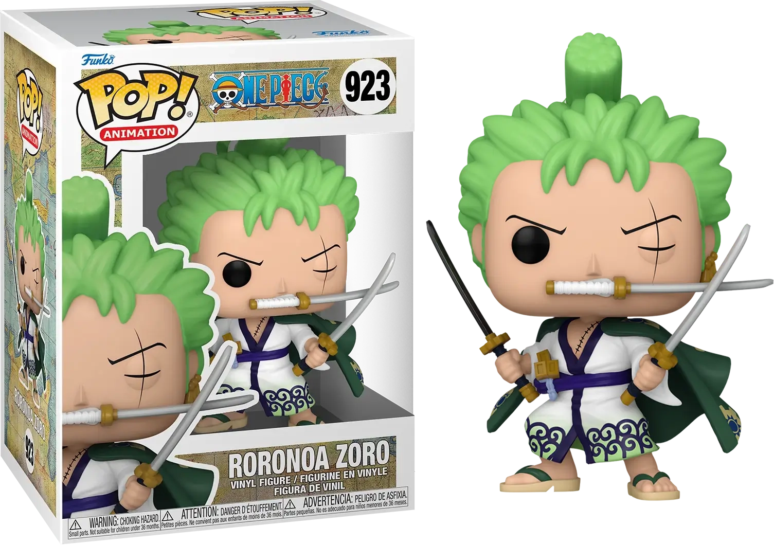 Funko Pop! Animation: One Piece - Roronoa Zoro (923)  for sale in Egypt from Games2Egypt