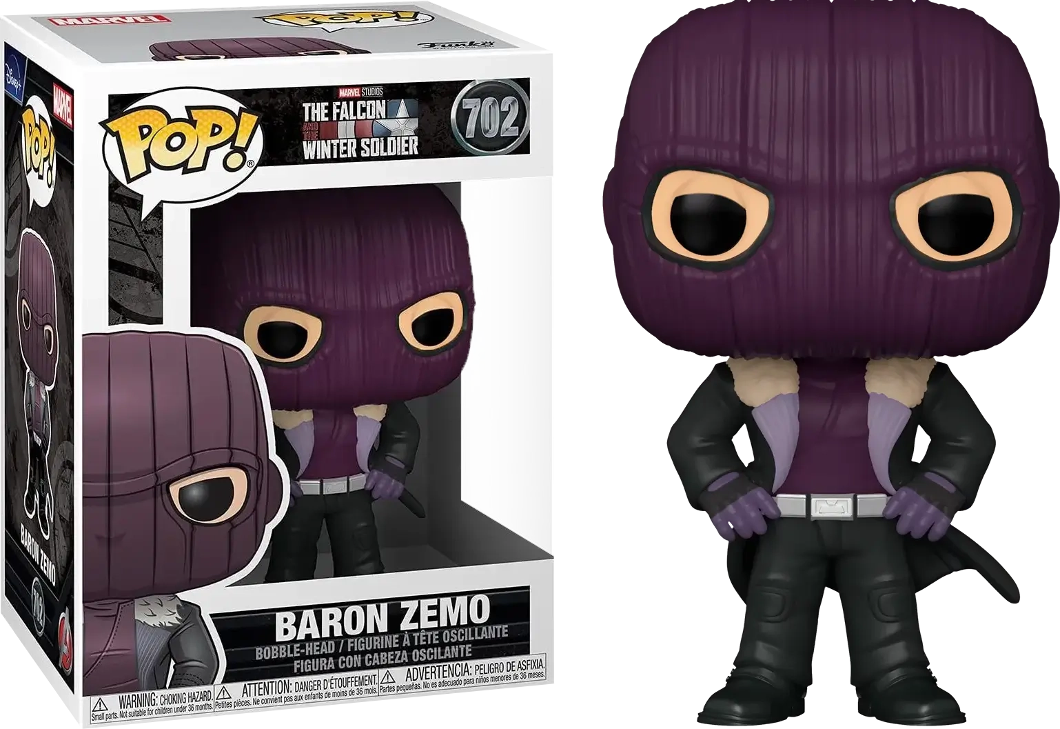 Funko Pop! The Falcon and Winter Soldier - Baron Zemo  for sale in Egypt from Games2Egypt