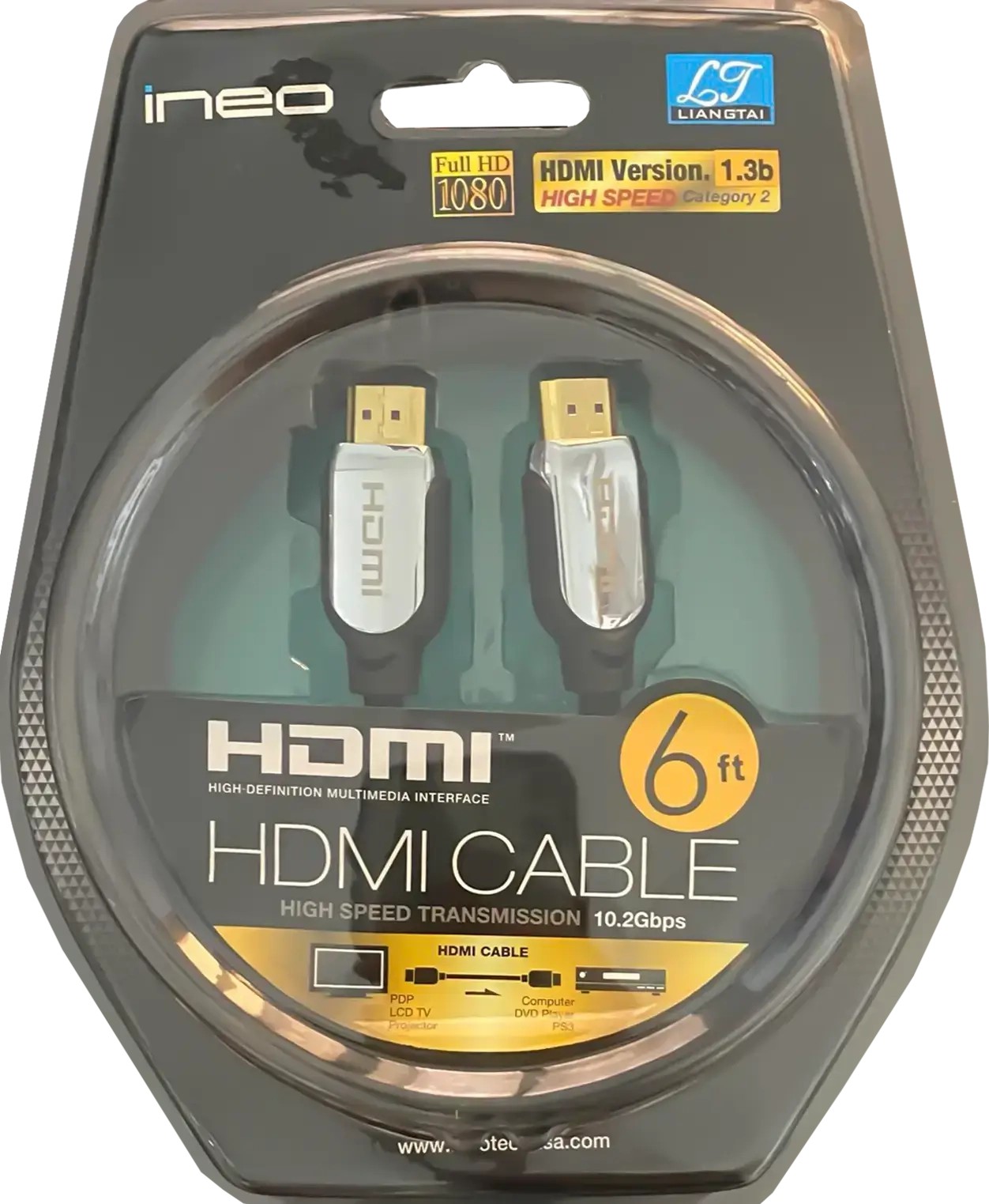 Ineo HDMI Cable for PlayStation - 2m  for sale in Egypt from Games2Egypt