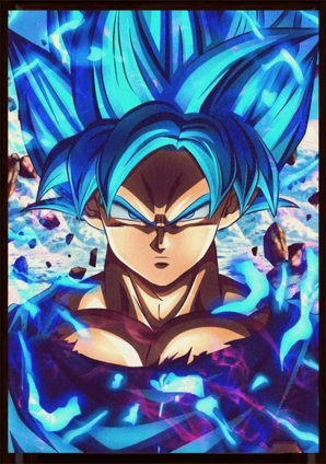 Dragon Ball Saiyan Anime 3D Poster