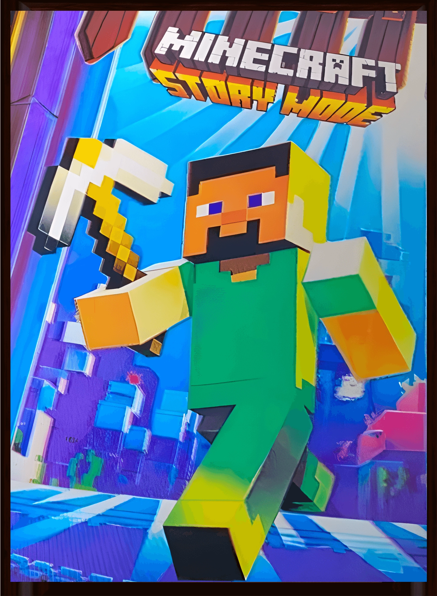 Minecraft 3D Gaming Poster   for sale in Egypt from Games2Egypt