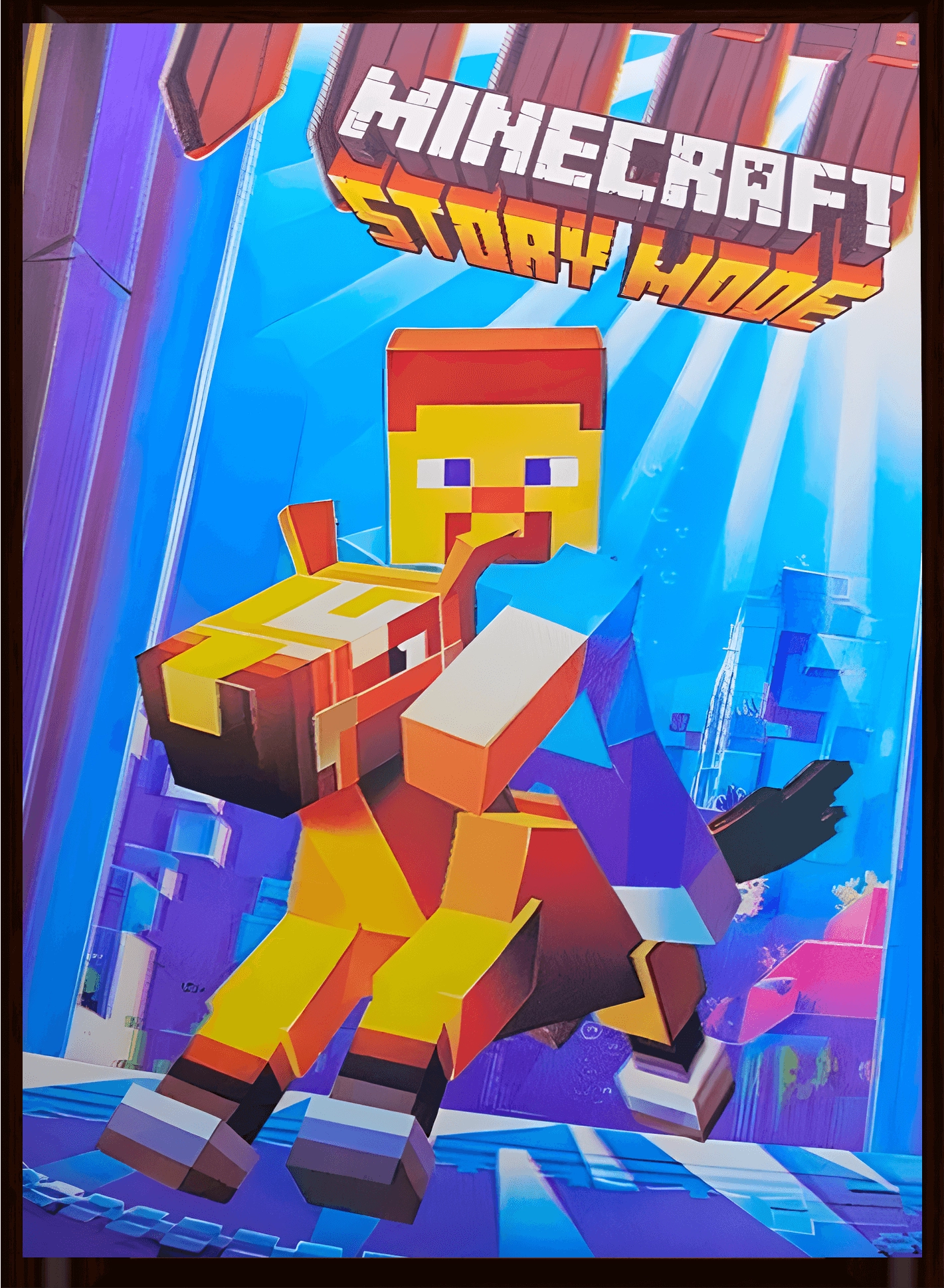 Minecraft 3D Gaming Poster   for sale in Egypt from Games2Egypt