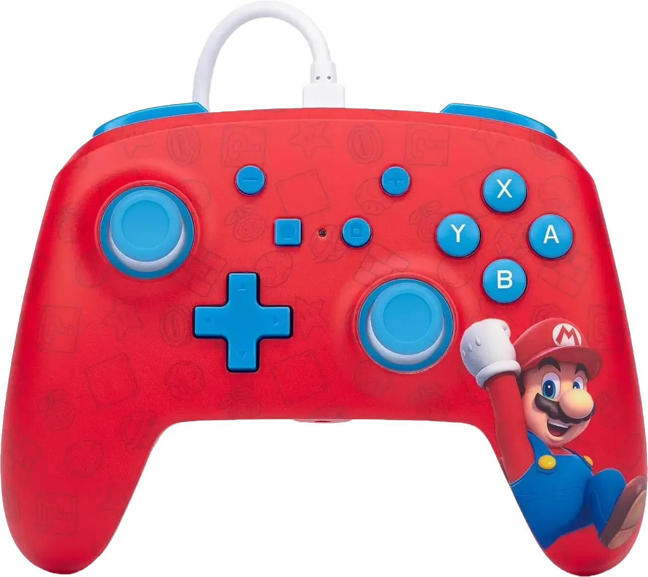 PowerA Enhanced Wired Controller for Nintendo Switch - Mario Woo-hoo - Open Sealed  for sale in Egypt from Games2Egypt