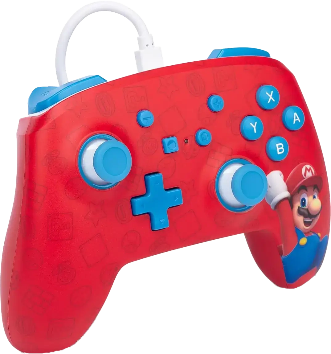 PowerA Enhanced Wired Controller for Nintendo Switch - Mario Woo-hoo - Open Sealed  for sale in Egypt from Games2Egypt