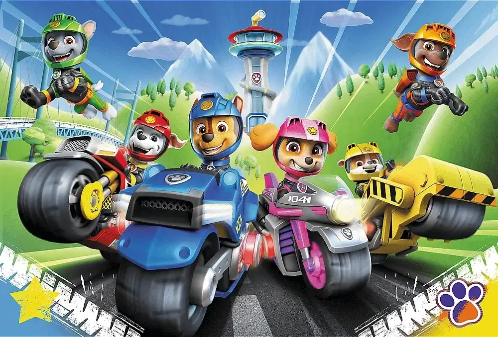 Trefl Paw Patrol On Motorbikes Jigsaw Puzzle - 100 Pcs  for sale in Egypt from Games2Egypt