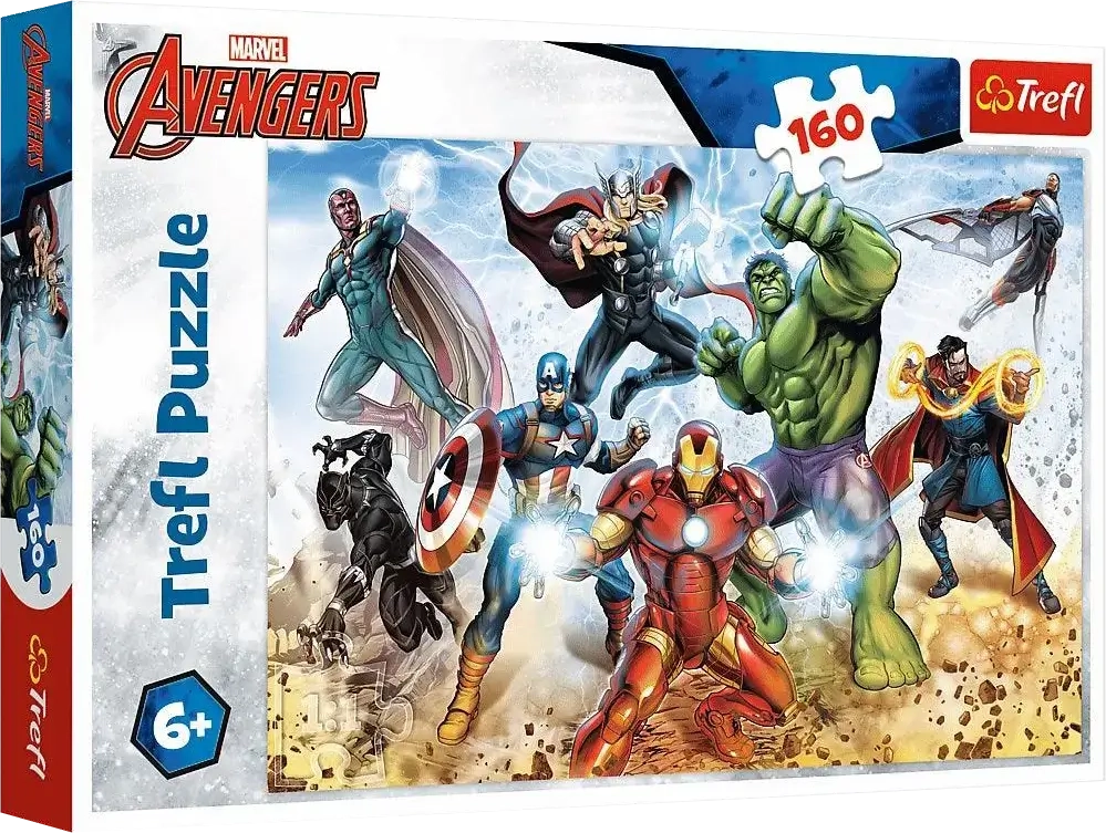 Trefl Marvel The Avengers (Ready to save the world) - 160 Pcs  for sale in Egypt from Games2Egypt