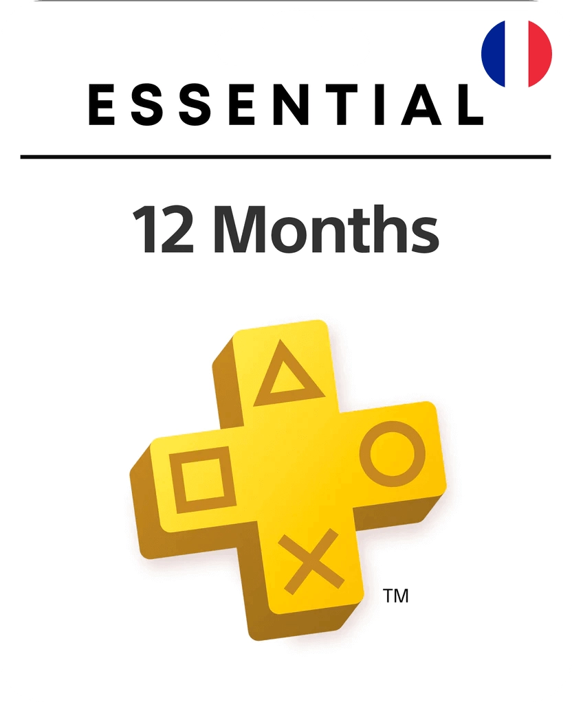 PlayStation Plus Essential Membership Subscription - France - 12 Months  for sale in Egypt from Games2Egypt