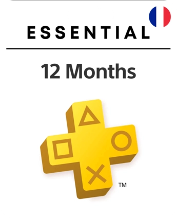 PlayStation Plus Essential Membership Subscription - France - 12 Months