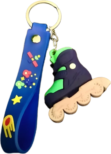 Skate Keychain Medal