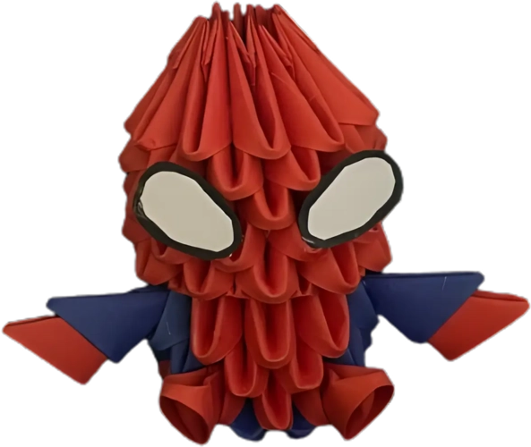 Origami Hand Made Marvel Action Figure - Spider-Man  for sale in Egypt from Games2Egypt