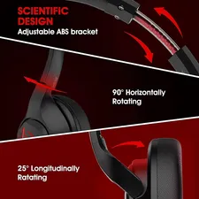 EKSA Air Joy PRO Wired Gaming Headset - Black  for sale in Egypt from Games2Egypt