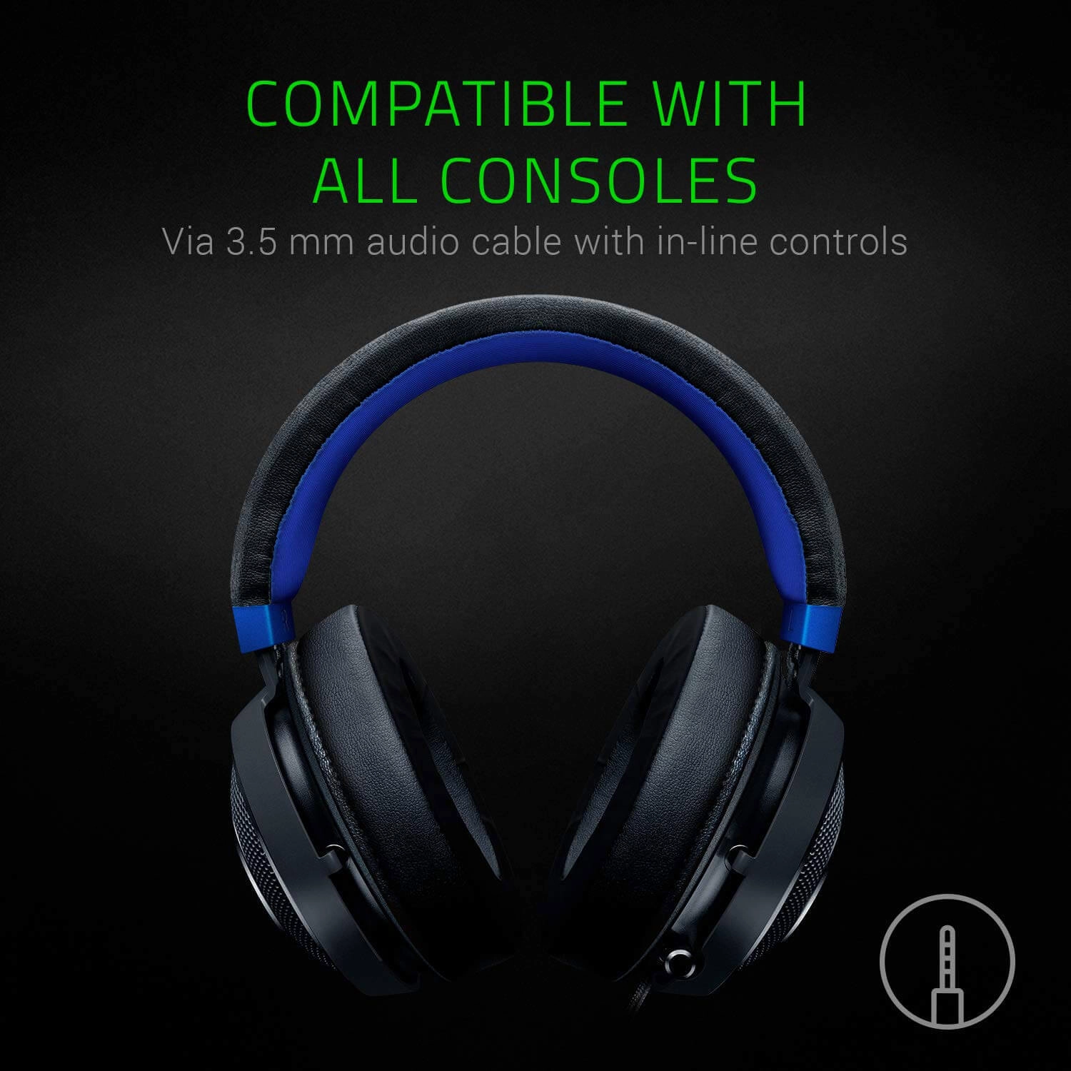 Razer Kraken Wired Gaming Headphone for Console  for sale in Egypt from Games2Egypt