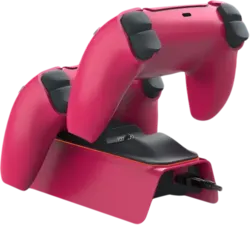 DOBE Dual Charging Dock for PS5 Controllers - Cosmic Red - Open Sealed
