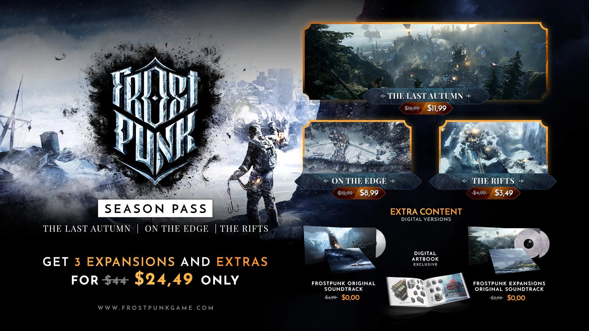 Frostpunk: On The Edge  for sale in Egypt from Games2Egypt