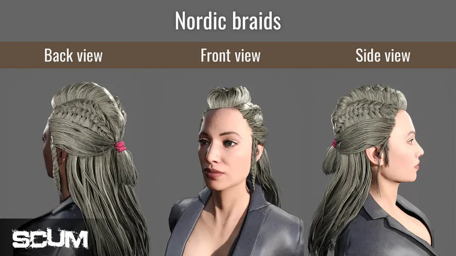 SCUM Female Hair Pack  for sale in Egypt from Games2Egypt