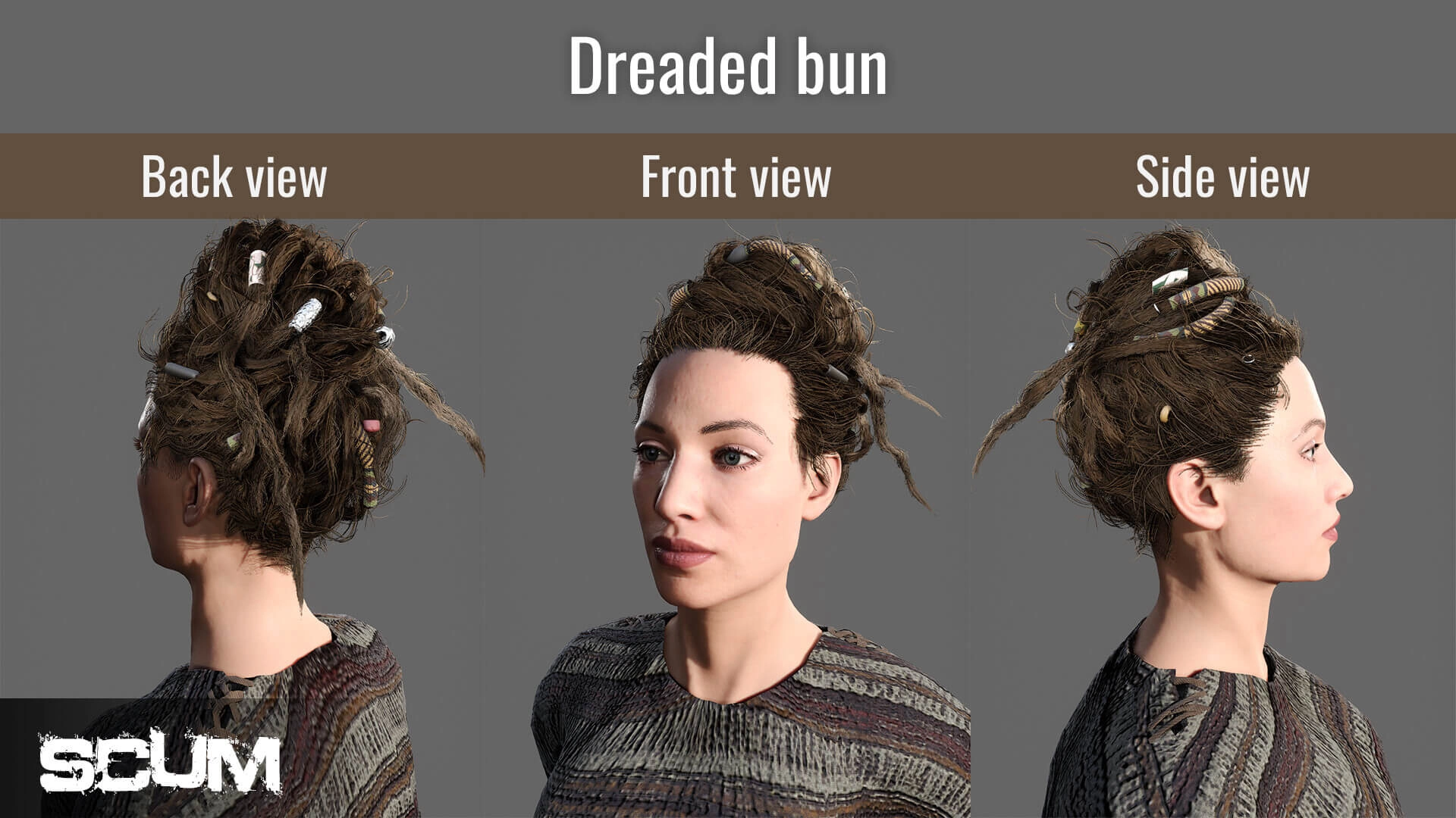 SCUM Female Hair Pack  for sale in Egypt from Games2Egypt