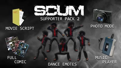 SCUM Supporter Pack 2  للبيع في مصر من خلال Games2Egypt