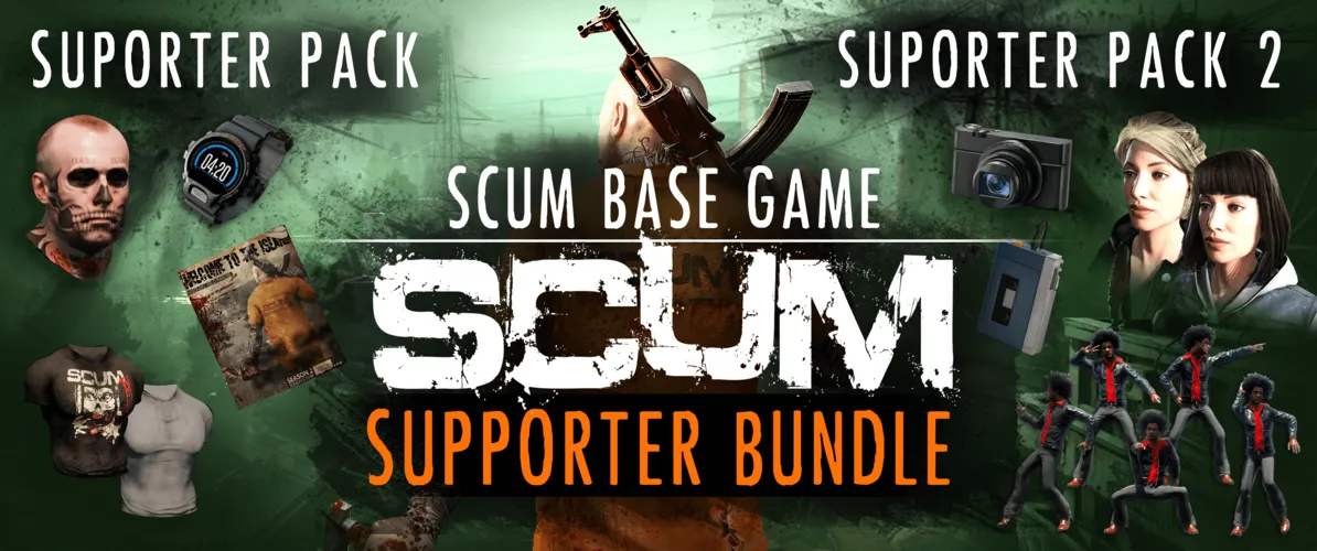 SCUM Supporter Bundle  for sale in Egypt from Games2Egypt