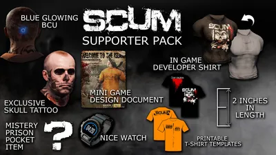 SCUM Supporter Bundle  للبيع في مصر من خلال Games2Egypt