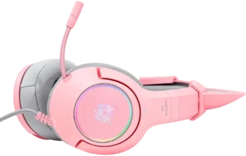 Onikuma K9 Wired RGB Gaming Headset for PC - Pink  for sale in Egypt from Games2Egypt