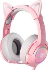 Onikuma K9 Wired RGB Gaming Headset - Pink - Open Sealed