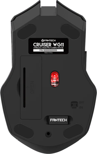 Fantech WG11 CRUISER Wireless Gaming Mouse - Black