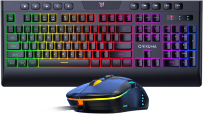 Onikuma G21 Gaming Keyboard and CW902 Gaming Mouse Combo