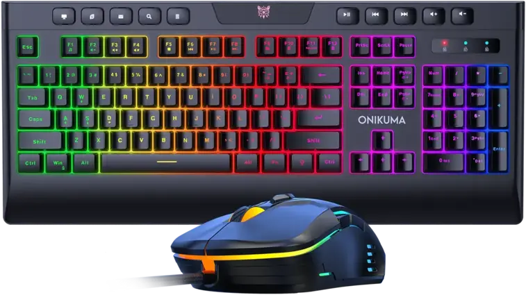 Onikuma G21 Gaming Keyboard and CW902 Gaming Mouse Combo