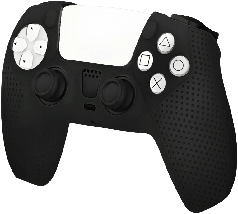  DOBE PS5 Dualsense Controller Silicone Case - Black   for sale in Egypt from Games2Egypt