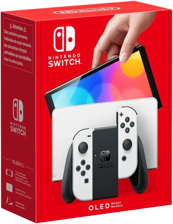 Nintendo Switch OLED Console - White  for sale in Egypt from Games2Egypt