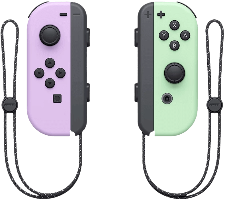 Nintendo Switch Joy-Con - Pastel Purple and Green  for sale in Egypt from Games2Egypt