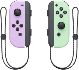 Nintendo Switch Joy-Con - Pastel Purple and Green -  for sale in Egypt from Games2Egypt