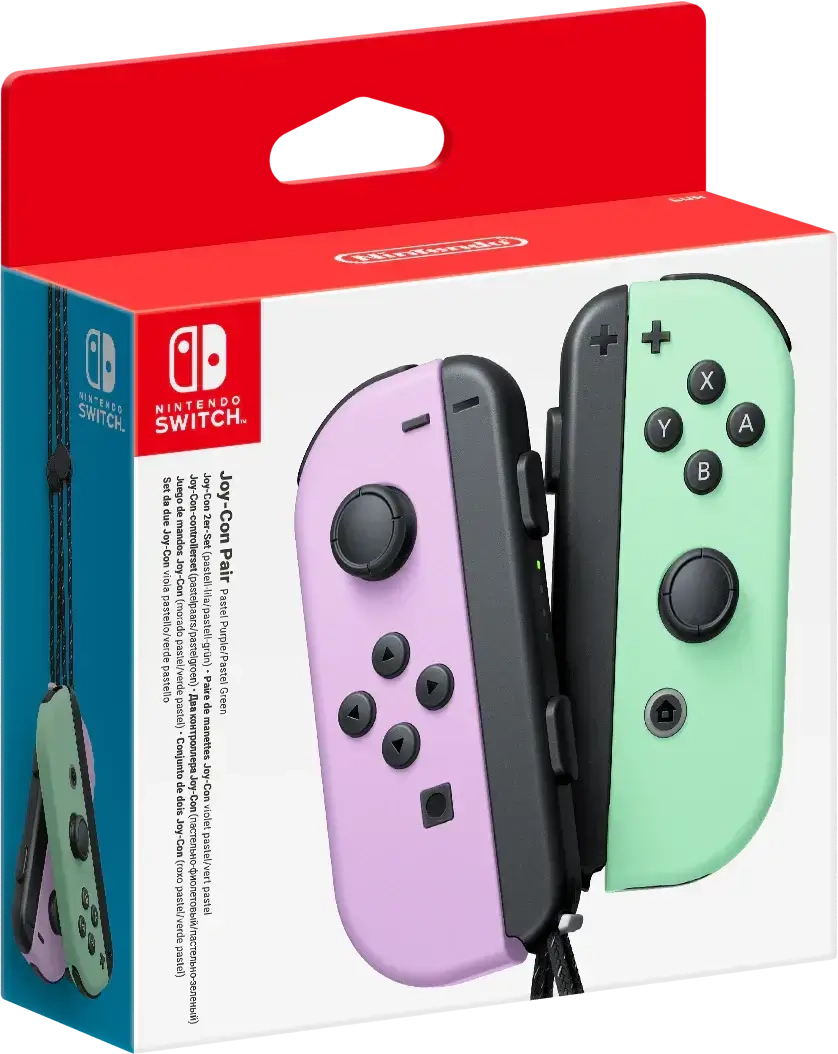 Nintendo Switch Joy-Con - Pastel Purple and Green  for sale in Egypt from Games2Egypt