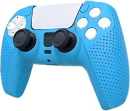 DOBE PS5 Dualsense Controller Silicone Case - Blue  for sale in Egypt from Games2Egypt