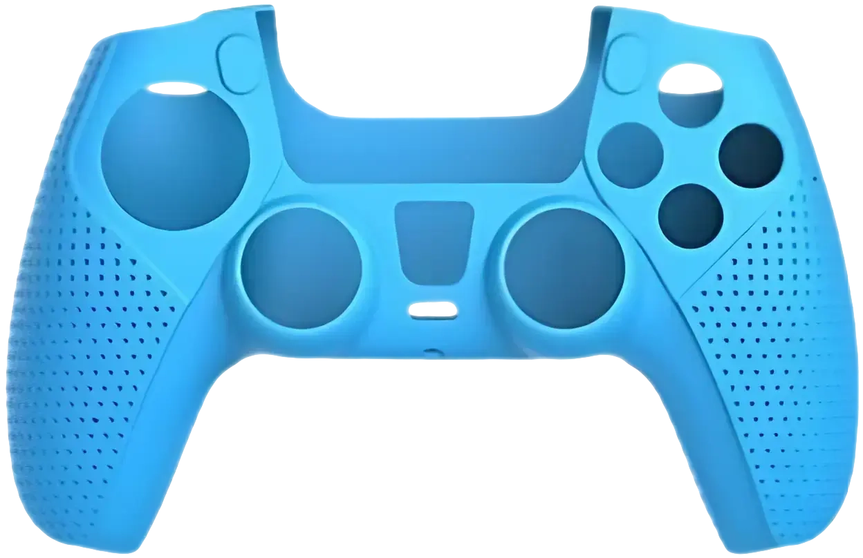 DOBE PS5 Dualsense Controller Silicone Case - Blue  for sale in Egypt from Games2Egypt