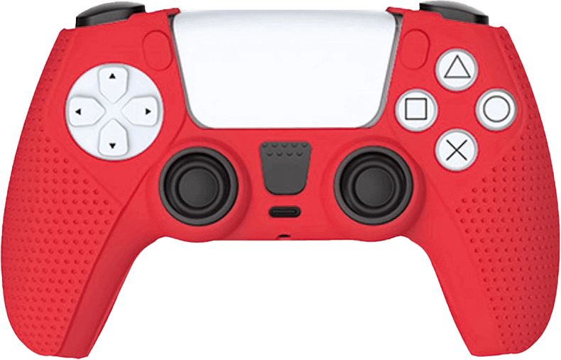 DOBE PS5 Dualsense Controller Silicone Case - Red  for sale in Egypt from Games2Egypt