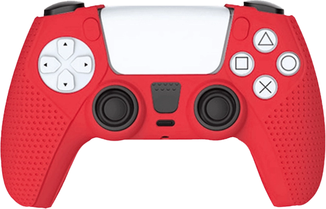 DOBE PS5 Dualsense Controller Silicone Case - Red