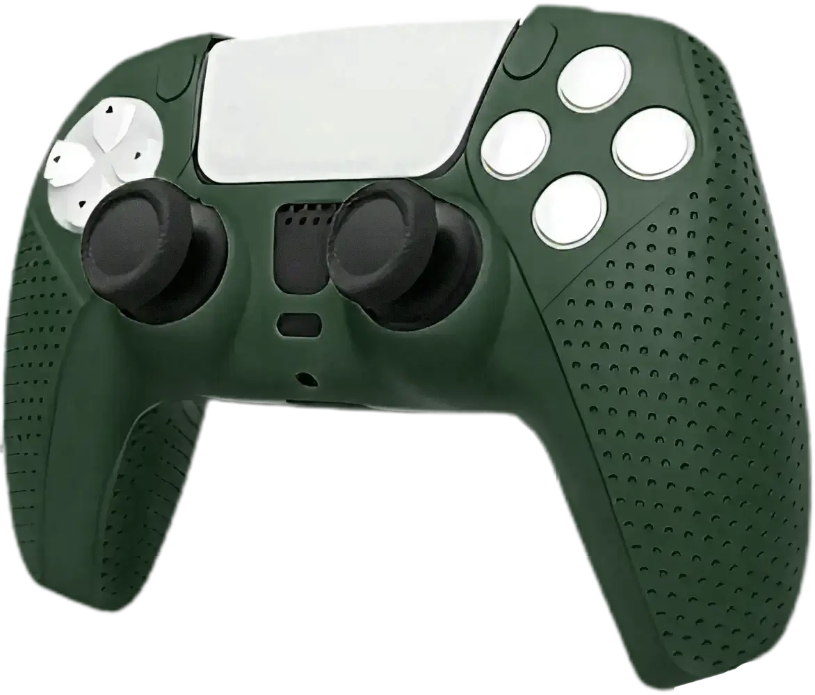 DOBE PS5 Dualsense Controller Silicone Case - Green  for sale in Egypt from Games2Egypt