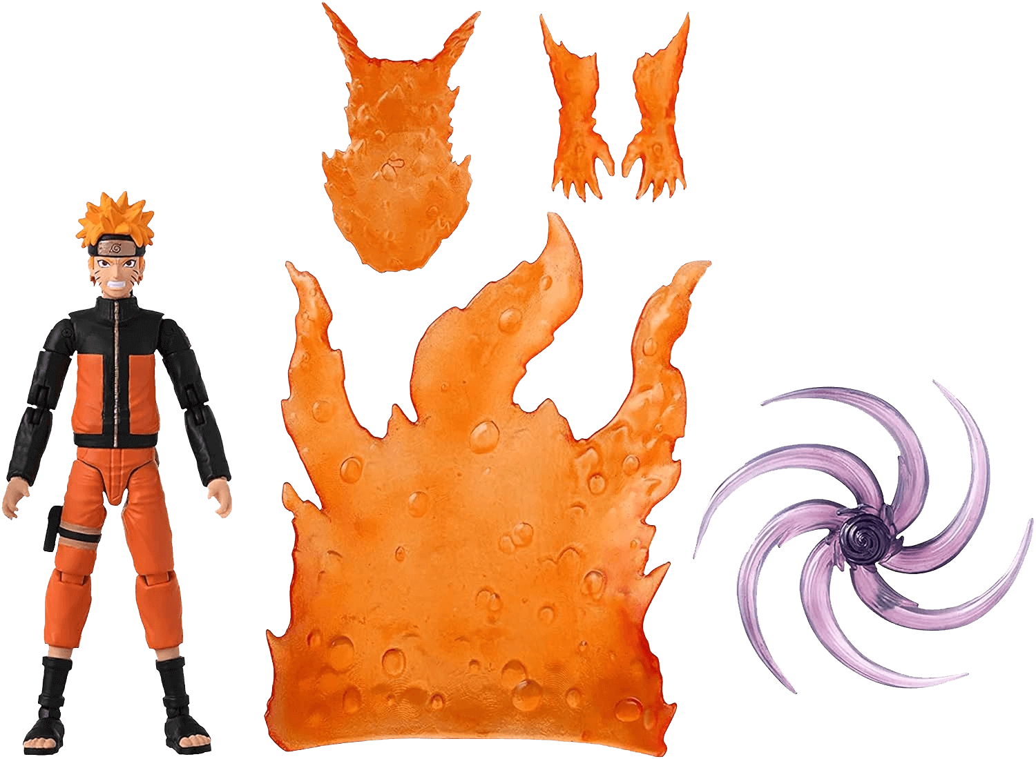 Bandai Namco Anime Naruto Tailed Beast Cloak Action Figure - 17 cm  for sale in Egypt from Games2Egypt