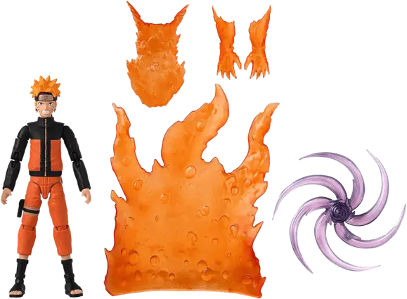 Bandai Namco Anime Naruto Tailed Beast Cloak Action Figure - 17 cm