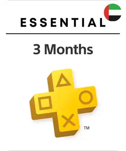 PlayStation Plus Essential Membership Subscription - UAE - 3 Months  for sale in Egypt from Games2Egypt