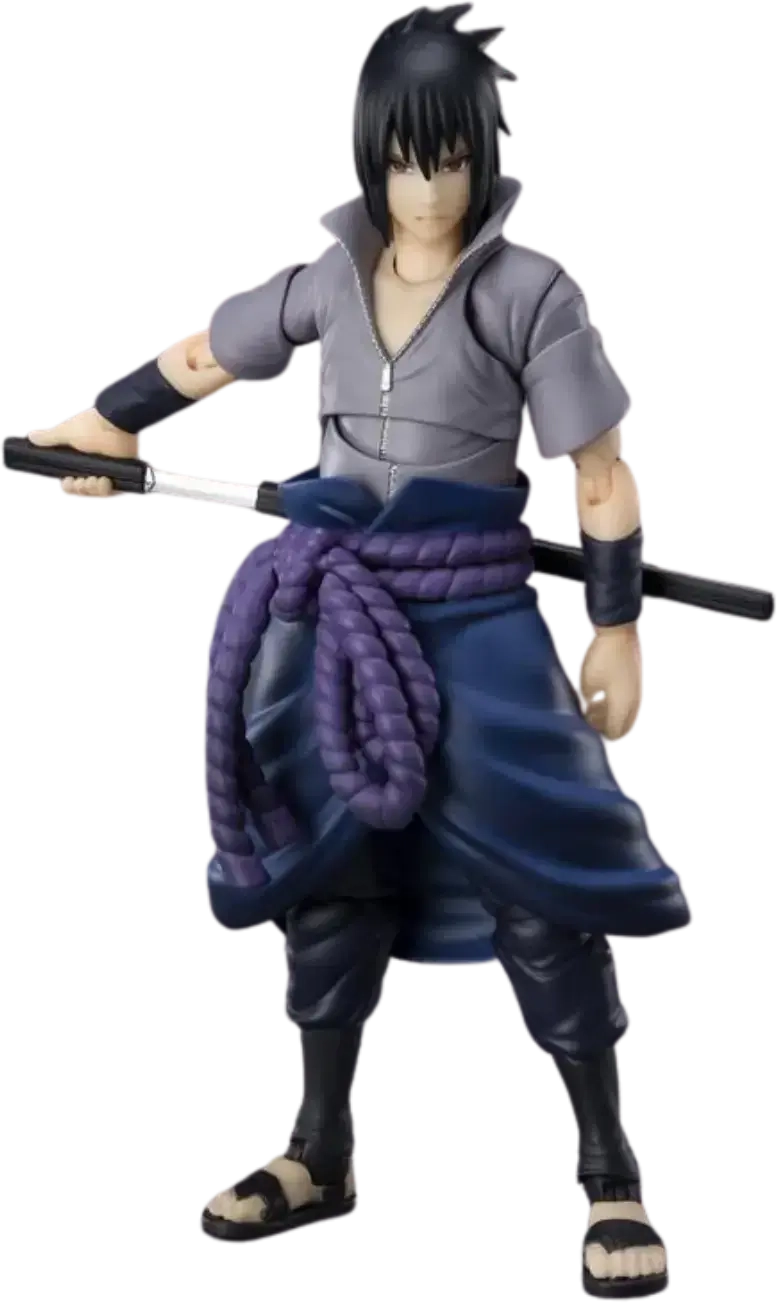 Bandai Namco Anime Naruto Sasuke Uchiha Action Figure - 17cm  for sale in Egypt from Games2Egypt