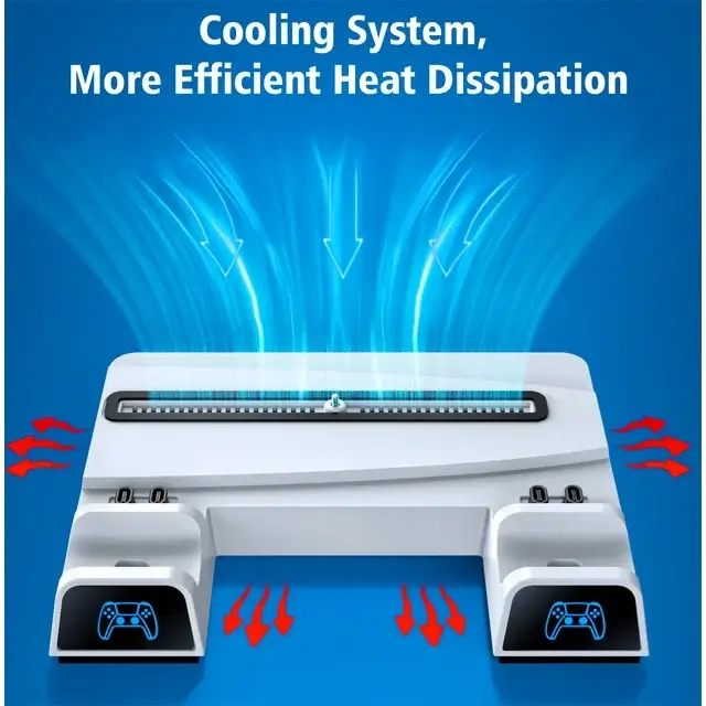 OIVO Cooling Stand with Dual Charging Station for PS5 Console (Digital and Physical)  for sale in Egypt from Games2Egypt