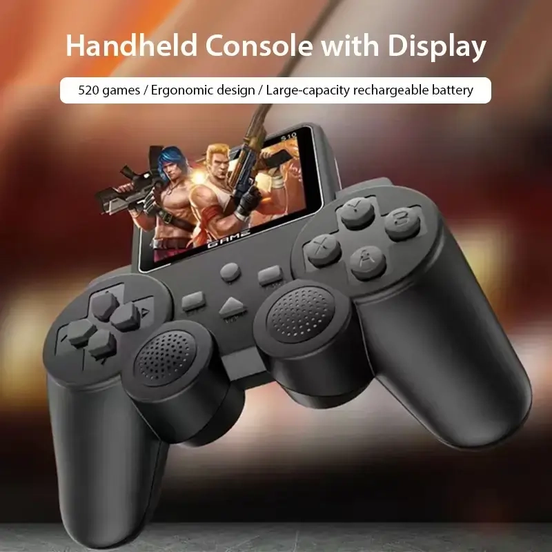  S10 Controller GamePad Digital Game Player - Black  for sale in Egypt from Games2Egypt