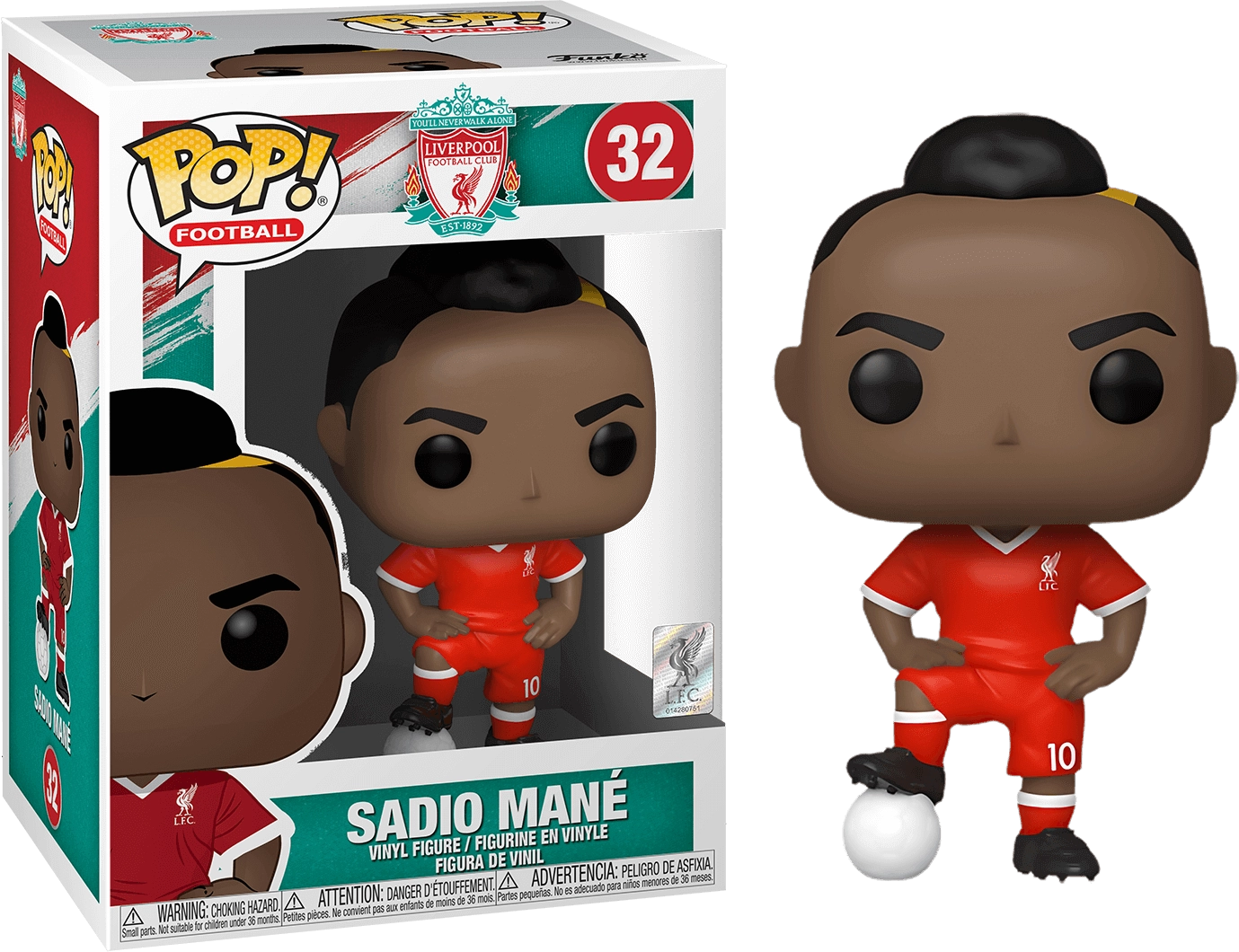 Funko Pop! Football: Liverpool - Sadio Mane  for sale in Egypt from Games2Egypt