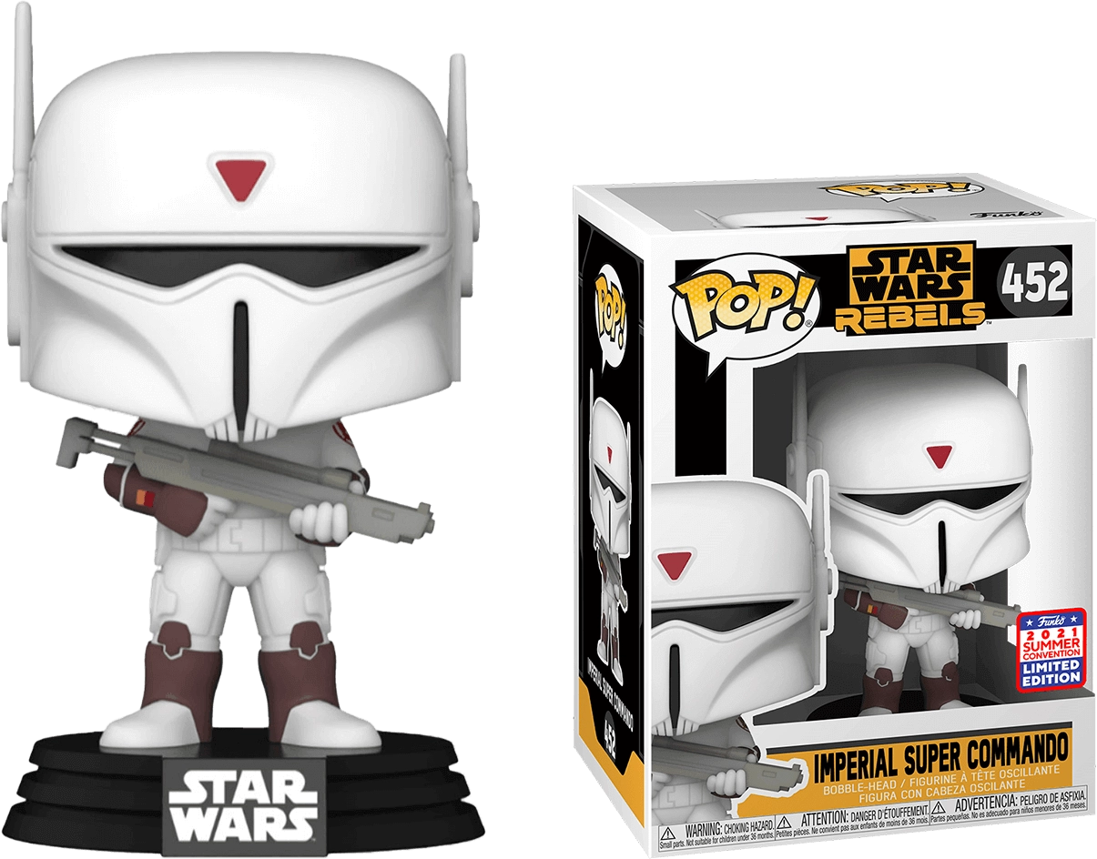 Funko Pop! TV: Star Wars Rebels - Imperial Super Commando  for sale in Egypt from Games2Egypt