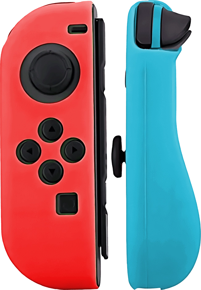 Nintendo Switch Joy-Con Cover Case - Red and Blue  for sale in Egypt from Games2Egypt